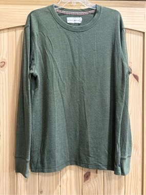 The Normal Brand Olive Green Long Sleeve Tee